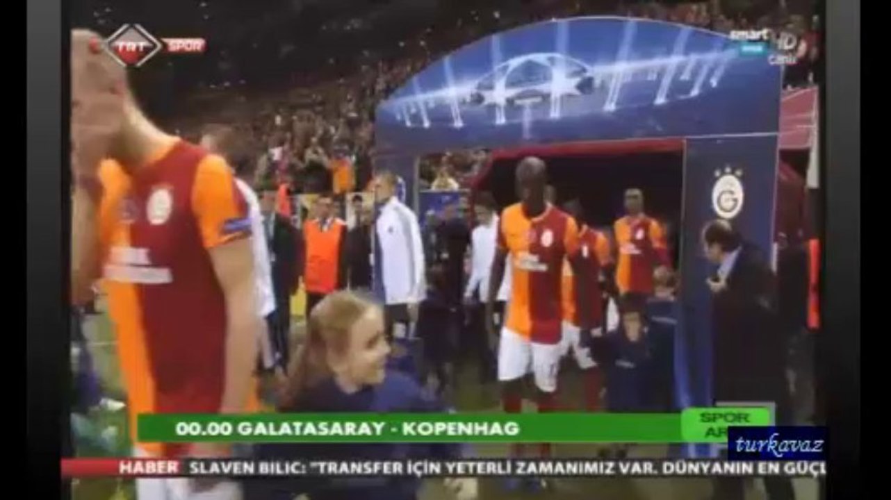 GALATASARAY 3 KOPENHAG 1 Maç özeti  Ekim 2013