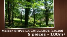 A vendre - Maison/villa - BRIVE LA GAILLARDE (19100) - 5 pièces - 100m²