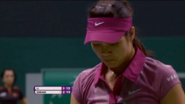 Istanbul: Li Nas Traumstart, Errani vor dem Aus