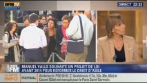Le Soir BFM: Valls souhaite la réforme du droit d’asile avant la fin d’année - 23/10 1/5