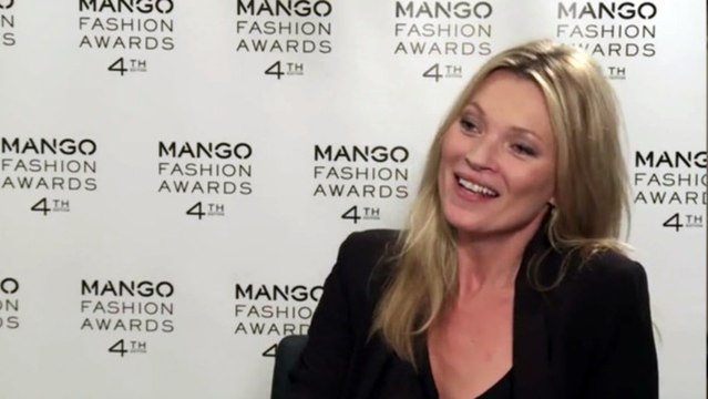 Parties - Kate Moss at the Mango Fashion Awards