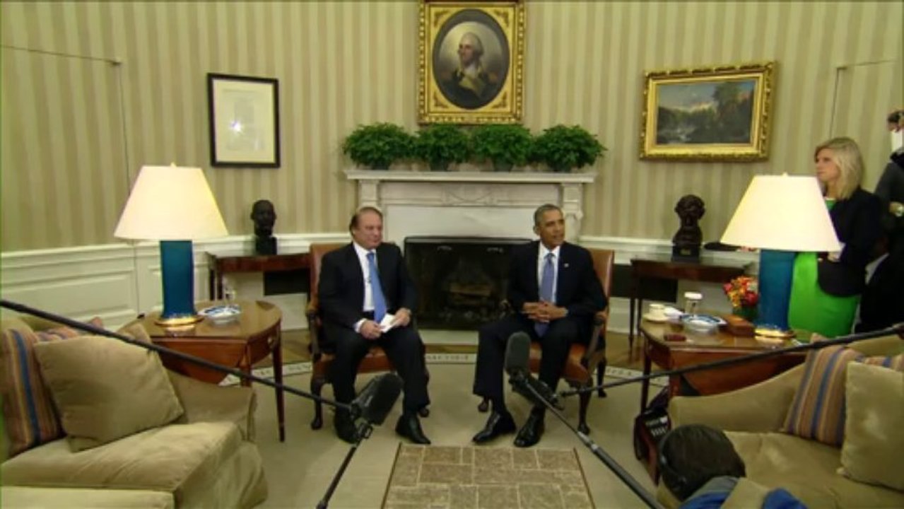 Sharif urges Obama to end drone strikes