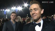 Tom Hiddleston and Chris Hemsworth at the Thor The Dark World Premiere