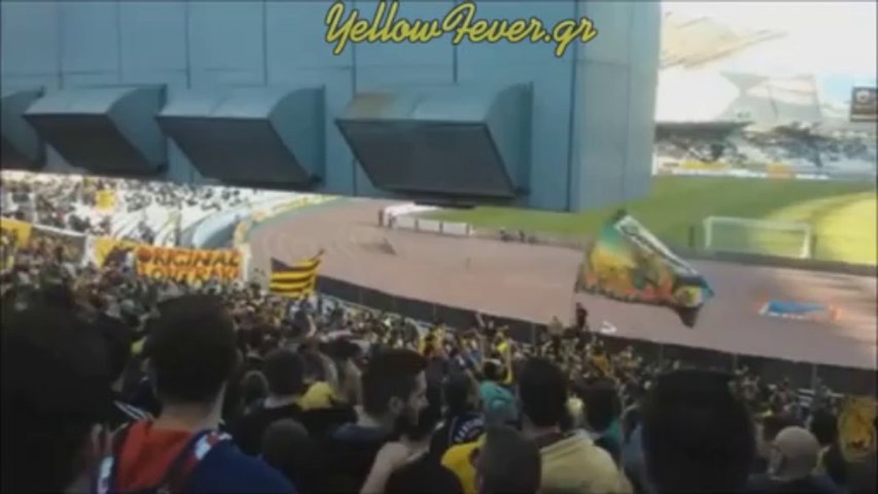 Στιγμές από το ΑΕΚ-Άγιος Νικόλαος (HD) - YellowFever.gr