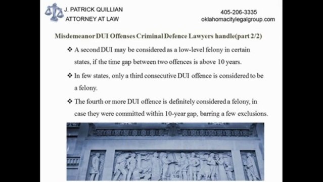 Hiring a Criminal Defence Lawyer for DUI Offenses