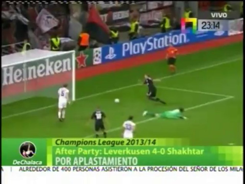 DeChalaca TV: Champions 2013/14 - Por aplastamiento