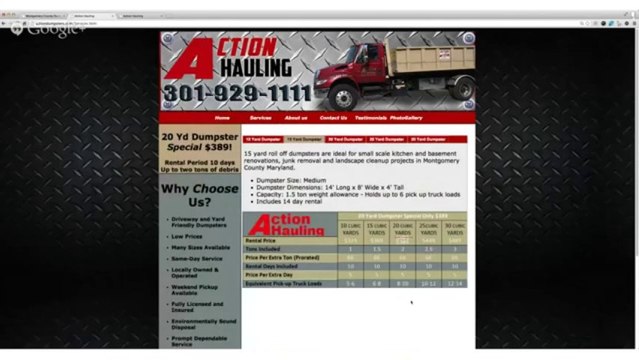 Dumpster Rental Rockville - Gaithersburg - Silver Spring - Bethesda - Potomac MD