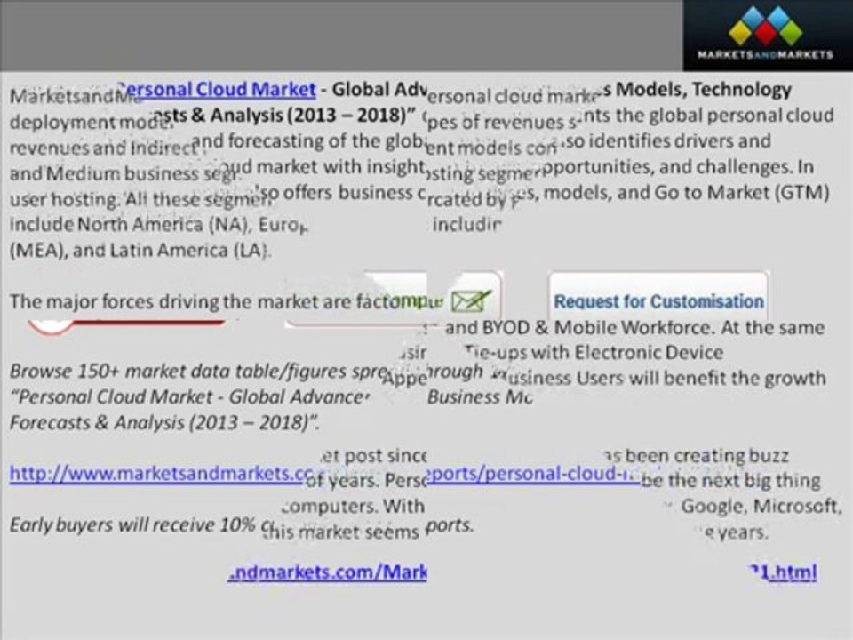 Personal Cloud Market by Storage, Computing & Services - 2018