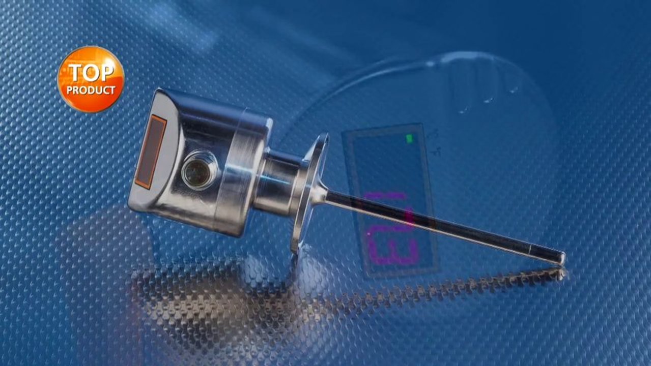 ifm Temperaturtransmitter mit Display für die Lebensmittelindustrie