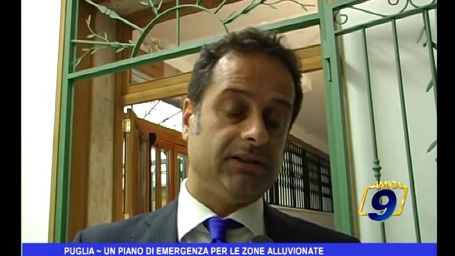 Puglia | Un piano di emergenza per le zone alluvionate