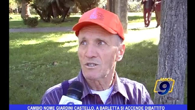 Cambio nome Giardini Castello, a Barletta si accende dibattito