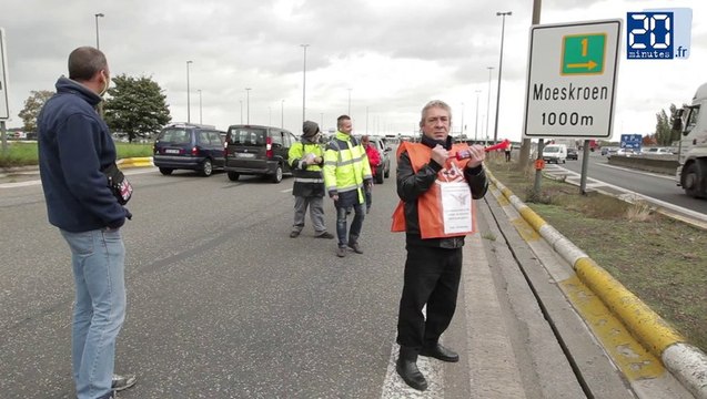 Les VG Goossens bloquent la frontière belge