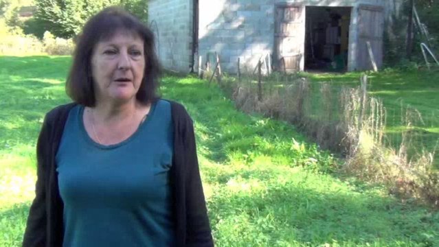 Catherine Viry cultive le safran à St Marcel du Périgord