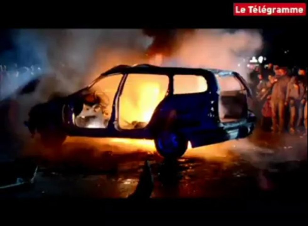 Saint-Brieuc. Le délire nocturne de la fura Dels Baus