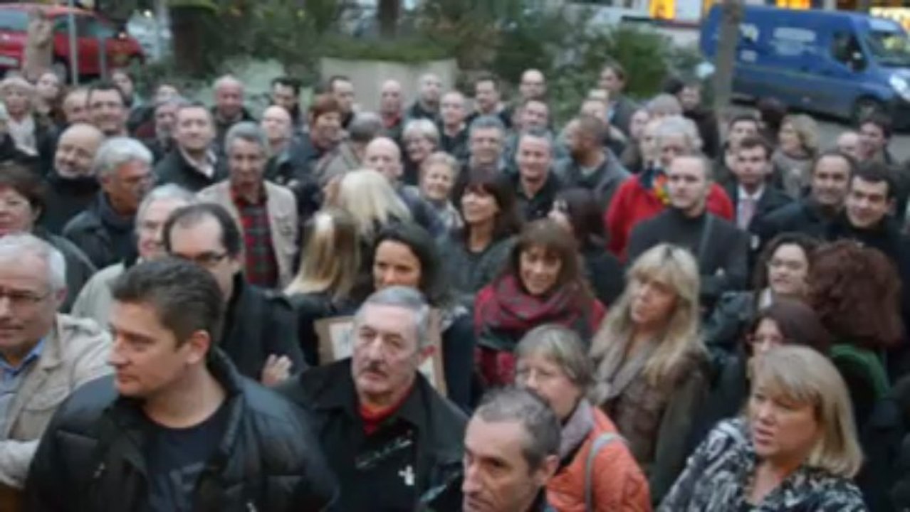 Manifestation anti-CFE à Lorient