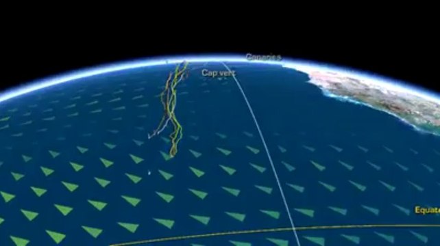 Vendée Globe. La carte de la course