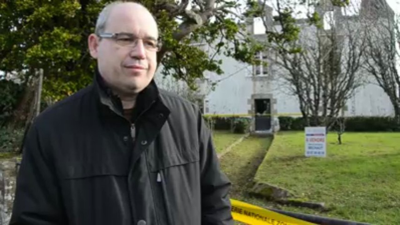 Larmor-Baden (56). Un incendie détruit l'ancien presbytère