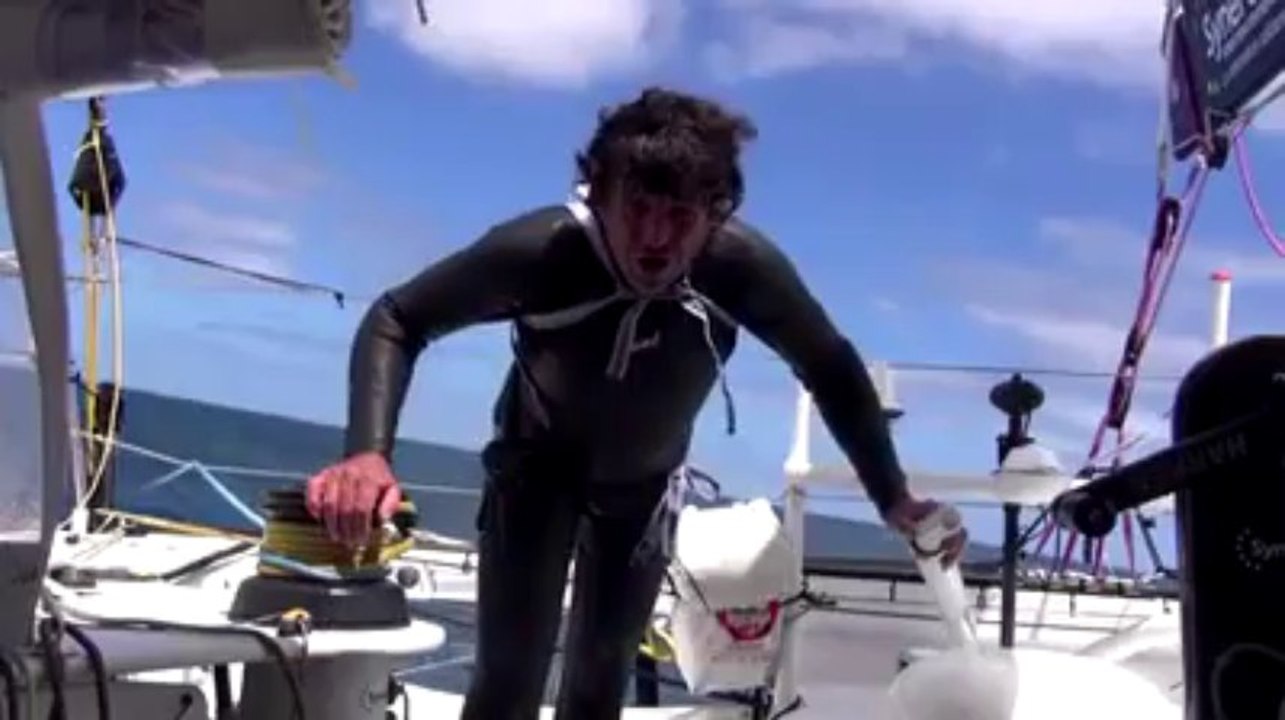 Vendée Globe. Plongée en pleine mer pour Jean Le Cam