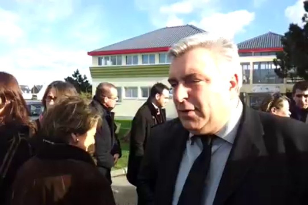 Le Guilvinec (29). Frédéric Cuvillier en visite