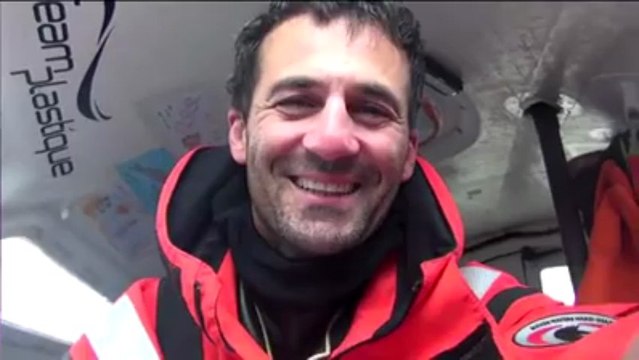 Vendée Globe. Relaxation japonaise pour Di Benedetto