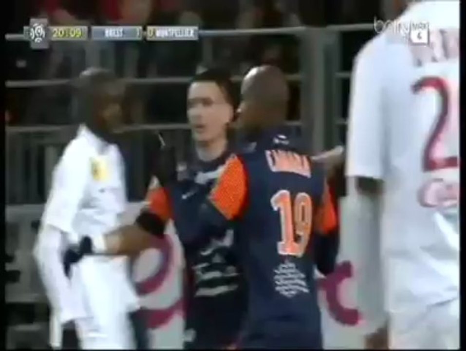 ligue 1: Brest 1 - 2 Montpellier
