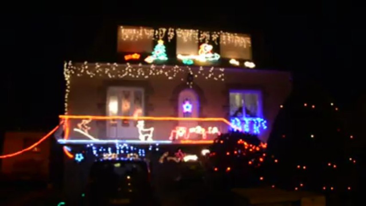 Plougonven. Illuminations de Noël
