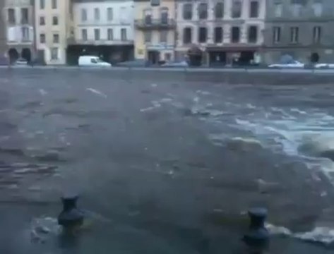 La Laïta déborde à Quimperlé