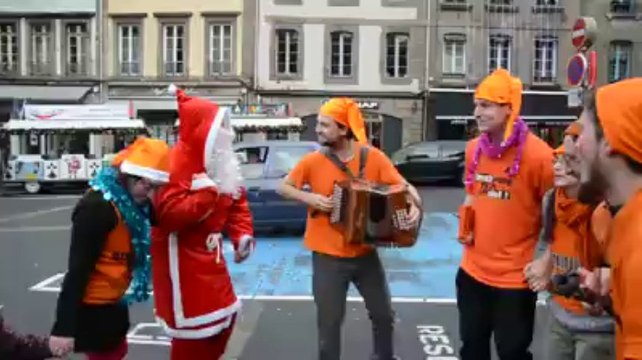 Morlaix. Nedeleg laouen avec le Père Noël breton