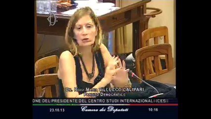 Roma - Audizione Margelletti su sistemi d'arma (23.10.13)