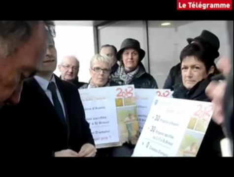 Ploufragan. Les salariés du C.I.F. interpellent le ministre