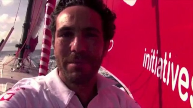 Vendée-Globe. Les félicitations de Tanguy De Lamotte à François Gabart