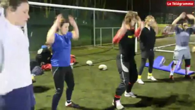 Rugby. A l'entraînement des filles du Pays de Brest