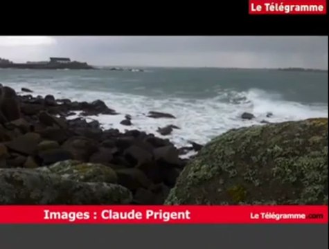 Tempête. Coup de vent au Diben