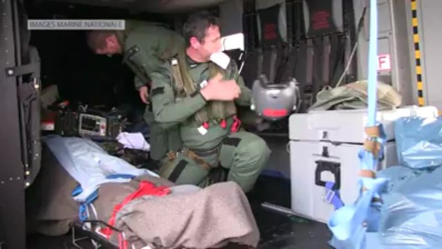 Au large d'Ouessant. Un skipper tombé à la mer retrouvé sain et sauf