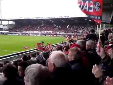 Guingamp : ambiance dans le stade avant le match