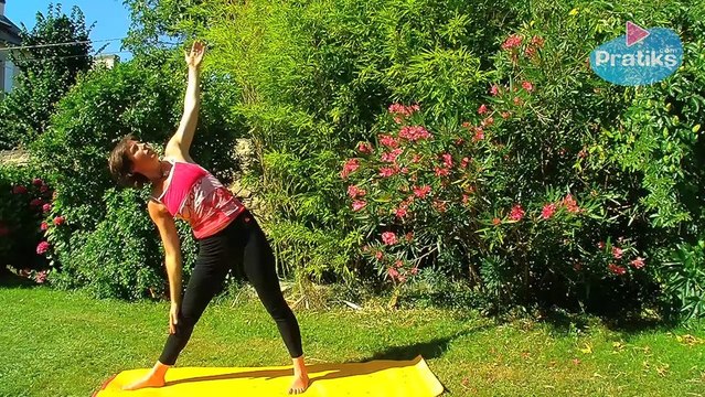 Yoga - Comment réaliser le Triangle - Détente