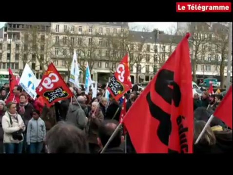Quimper. Rythmes scolaires : 550 manifestants