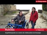 Ploemeur (56). Un fauteuil Tout Terrain à Kerpape