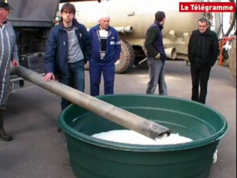 Paysans en colère. Interviews d'un agriculteur et d'un administrateur de Triskalia