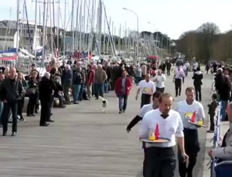 Course de garçons de café à Vannes