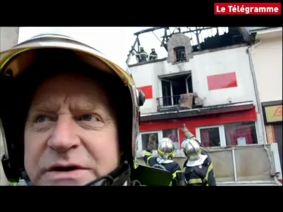 Questembert (56). Deux morts dans un violent incendie