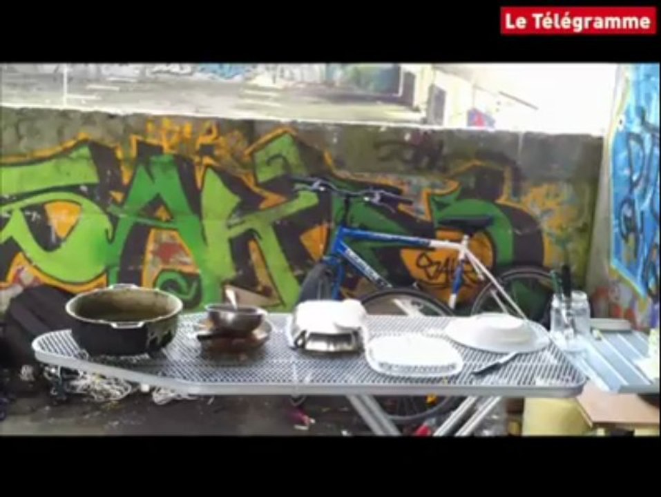 Lanester.  L'association "Urgence, un toit pour tous"  visite un squat occupé par trois familles