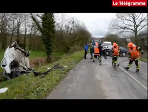 Loudéac. Deux blessés dans une collision