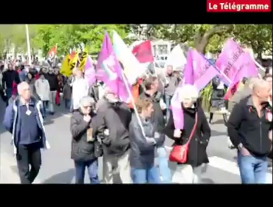 Quimper. 1er mai : 500 manifestants défendent l'emploi