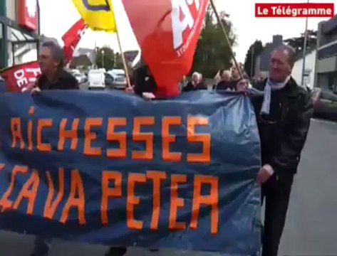 Carhaix. 70 personnes au rassemblement du 1er-mai