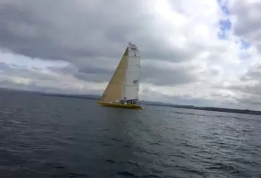 Grand prix Guyader. Spectacle en mer à Douarnenez