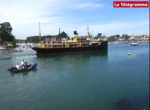 Semaine du Golfe. Arrivée de l'hydrographe