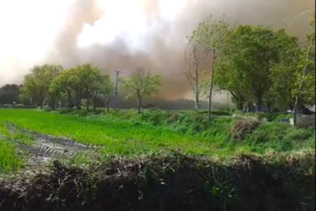 Violent incendie à Plourivo