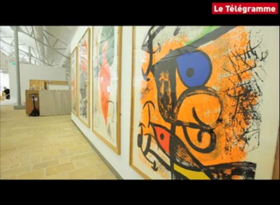 Landerneau. Joan Miró :  l'exposition évènement se prépare