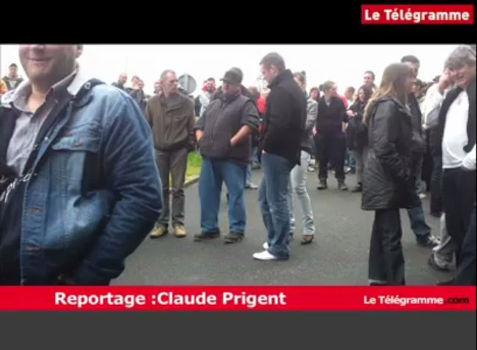 Lampaul-Guimiliau (29). Gad : nouvelle journée  de mobilisation des salariés